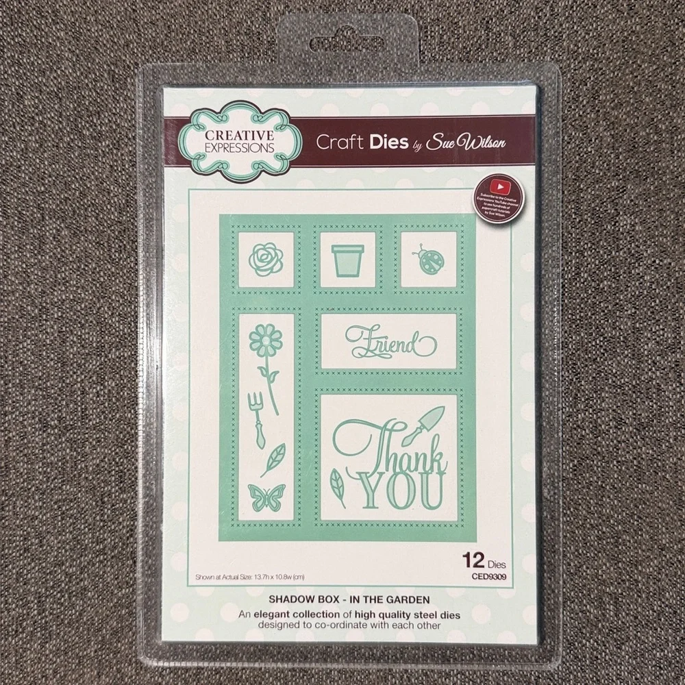 Creative Expressions Sue Wilson Craft Dies Shadow Box Bundle Of 4 All NWT